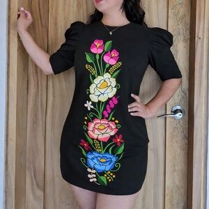 Mexican Embroidered Dress
